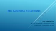 Project Outsourcing | Rio Business Solutions