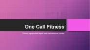 OneCallFitness