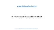 5G Infrastructure Software and its latest Trends (1)
