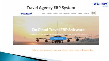 Travel Agency ERP System