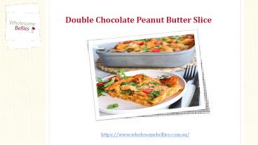 Double Chocolate Peanut Butter Slice