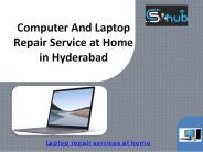 laptop repair service at home in hyderabad