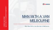 Man With a Van Melbourne - Urban Movers