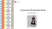 Anarkali kurta by Yash Gallery