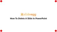 How To Delete A Slide In PowerPoint