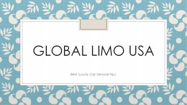 Why should you opt for a private car service in NYC?