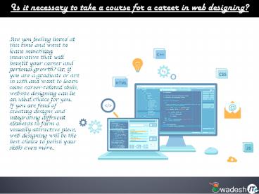 web designing course near me