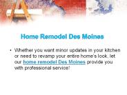 Home Remodel Des Moines
