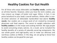 Healthy Cookies For Gut Health