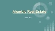 Alembic Real Estate | Reputed Builders in Vadodara