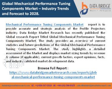 Mechanical-Performance-Tuning-Components