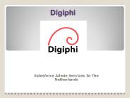 Salesforce Admin Services In The Netherlands