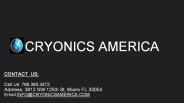 What is Cryonics (Cryonics America) (1)