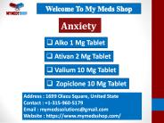 Remove short term anxiety with medication