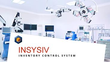 The Best Inventory Control System | INSYSIV