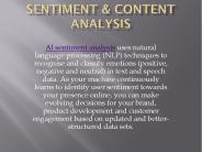 Sentiment & Content Analysis