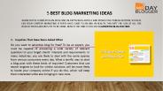5 Best Blog Marketing Ideas