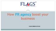 PR Agency activities