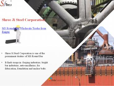 MS Round Bar Wholesale Trader from Raipur