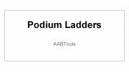 Podium Ladder