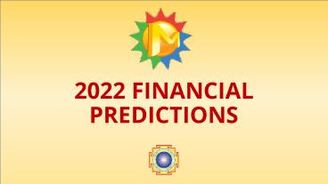 2022 Financial Predictions