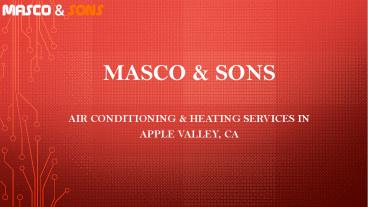 Air Conditioner Apple Valley