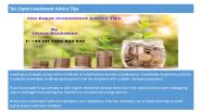 Ten Expat Investment Advice Tips