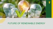 Future of Renewable Energy