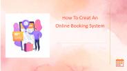 How to create an online booking system/ AppointEze