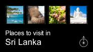 Places to visit in Sri Lanka