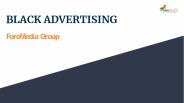 Black Advertising