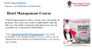 Best Hotel Management College in Tamilnadu