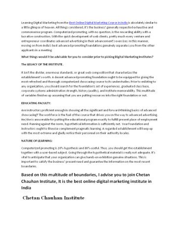 Best SMM course in India