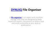 DYNUIQ File Organiser