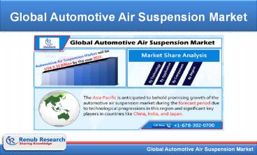 Global Automotive Air Suspension Market