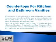 Countertops for Kitchen and Bathroom Vanities-Gurnee