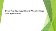 Best Gold Loan Bank