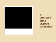 A Company That Designs Interiors