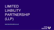 What is Limited Liability Partnership?