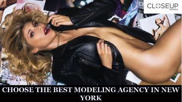 Find Out The Best Modeling Agency In New York