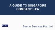A Guide to Singapore Company Law
