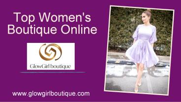 Top Women's Boutique Online