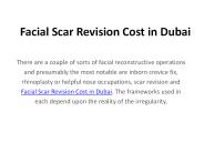 Facial Scar Revision Cost in Dubai (1)