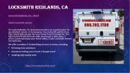 Locksmith Redlands, CA