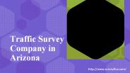 Traffic Survey Company in Arizona