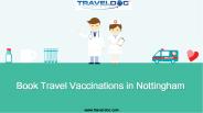 Book Travel Vaccinations in Nottingham