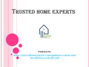 Trusted Home Experts - Appliance Repair Rockville MD
