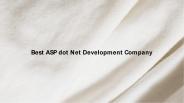 benefits of ASP dot net development Company
