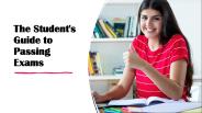 The Students Guide to Passing Exams