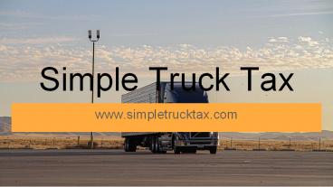 Affordable Form 2290 E-file Service Provider